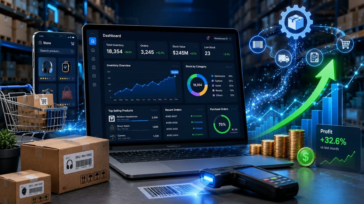 Ecommerce inventory software comparison showing platforms that deliver real return on investment