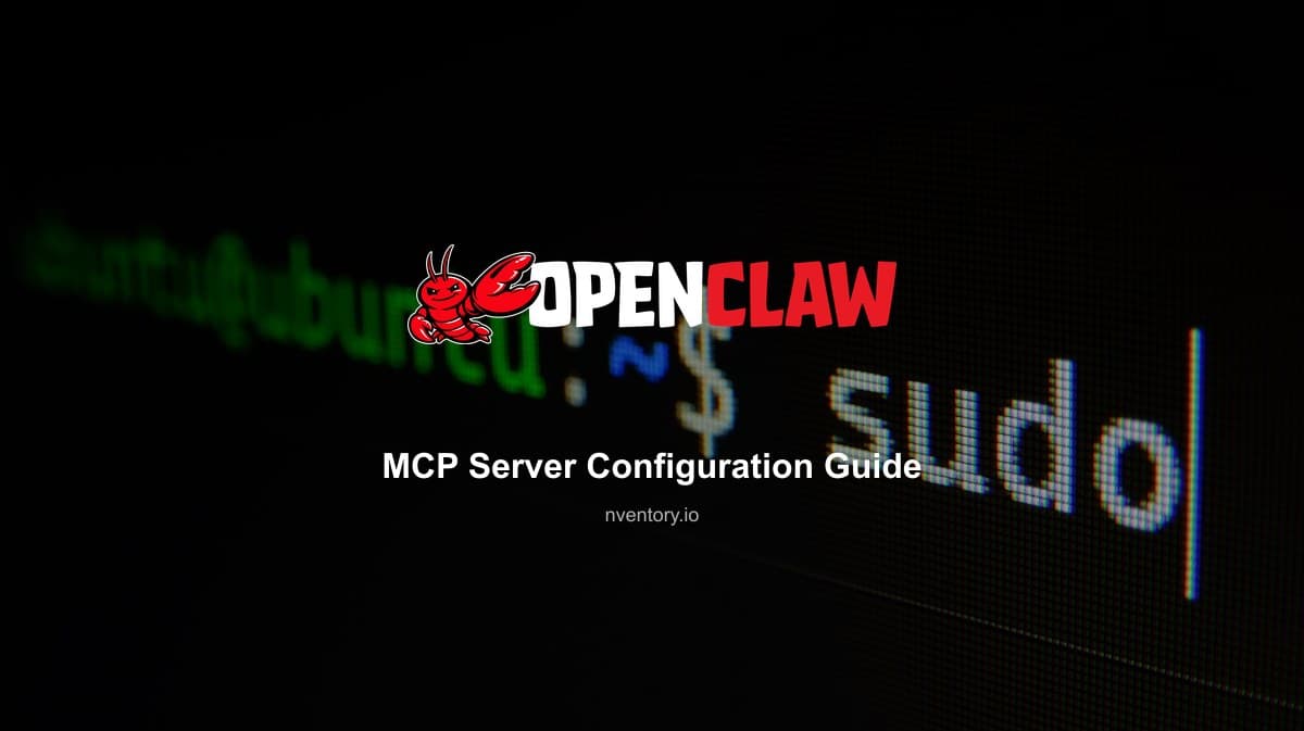 OpenClaw MCP server configuration dashboard connected to multiple ecommerce platforms including Shopify, Amazon, and WooCommerce