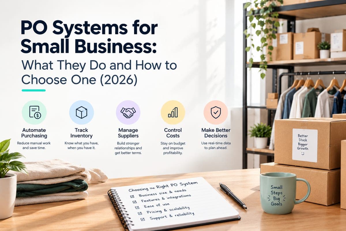 PO Systems for Small Business: What They Do and How to Choose One